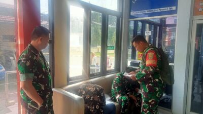 Danramil 07/Sungai Manau, Lettu CBA Syafrianto Bantu Proses Administrasi Rekrutmen TNI AD dengan Penerbitan SKCK”