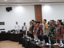 Polres Merangin Amankan Sidang Pleno Penetapan Pasangan Calon Bupati dan Wakil Bupati Merangin Terpilih 2024-2029