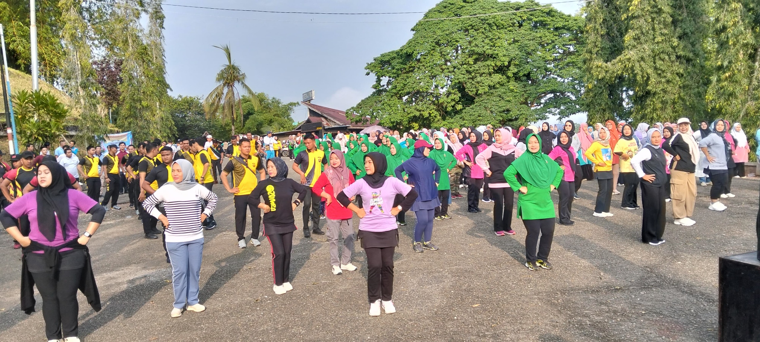 Senam Sehat Bersama Perwakilan Instansi di Kabupaten Merangin*