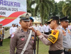 AKBP Roni Syahendra, SH.,S.I.K.,M.Si., Apel Gelar Pasukan Operasi Keselamatan Siginjai tahun 2025 Mengedepankan Tindakan Preventif dan ETLE