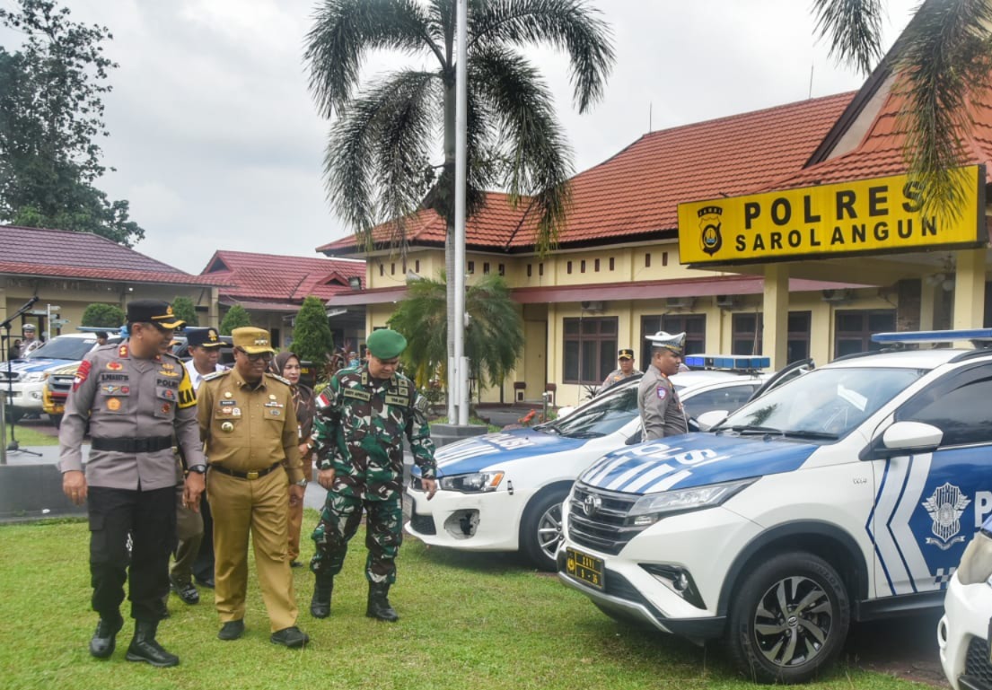 Dandim 0420/Sarko Diwakili Pabung Mayor Chk Dedy Afrizal, SH.MH Ikuti Apel Gelar Pasukan Operasi Keselamatan Siginjai 2025 di Sarolangun*