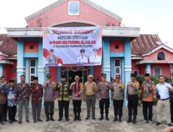 Kapolres Merangin Apresiasi Dukungan Masyarakat atas Permintaan Peningkatan Pos Pol menjadi Subsektor di Pamenang Selatan.