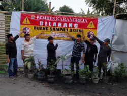 Pemerintahan Desa Karangreja Suranenggala Kabupaten Cirebon Gelar Bersih – Bersih Sampah