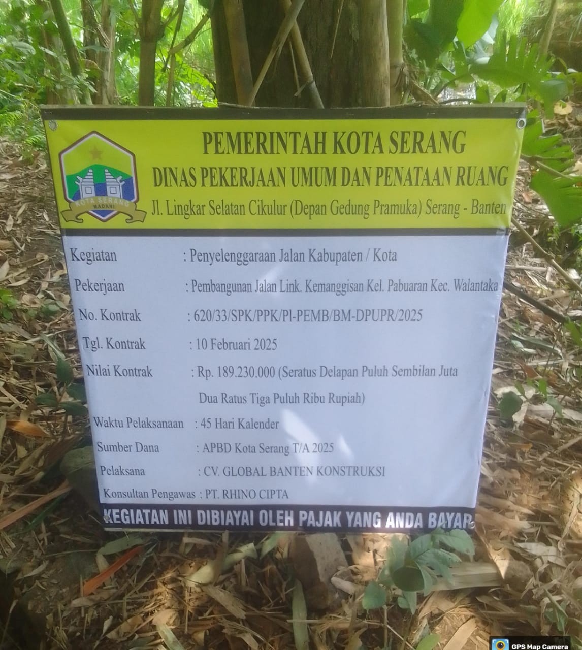 Pekerjaan Paving Block Di Link Kemanggisa- Pabuaran ,Kecamatan Walantaka Kota Serang Diduga Lemah Pengawasan