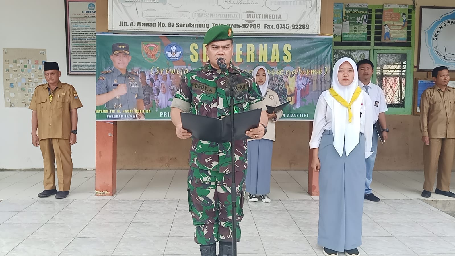 Bangkitkan Nasionalisme , di SMK N 4 Sarolangun , SRIGERNAS (Sriwijaya Gelorakan Nasionalisme) Semangat Nasionalisme di Kalangan Pelajar