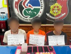 Satresnarkoba Polres Tebo Berhasil Tangkap Tiga Peredaran Penyalahgunaan  Narkotika Di Kecamatan  Tebo Ulu