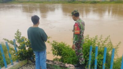 Laksanakan Patroli Bencana Alam, Himbau Warga Waspada Banjir*