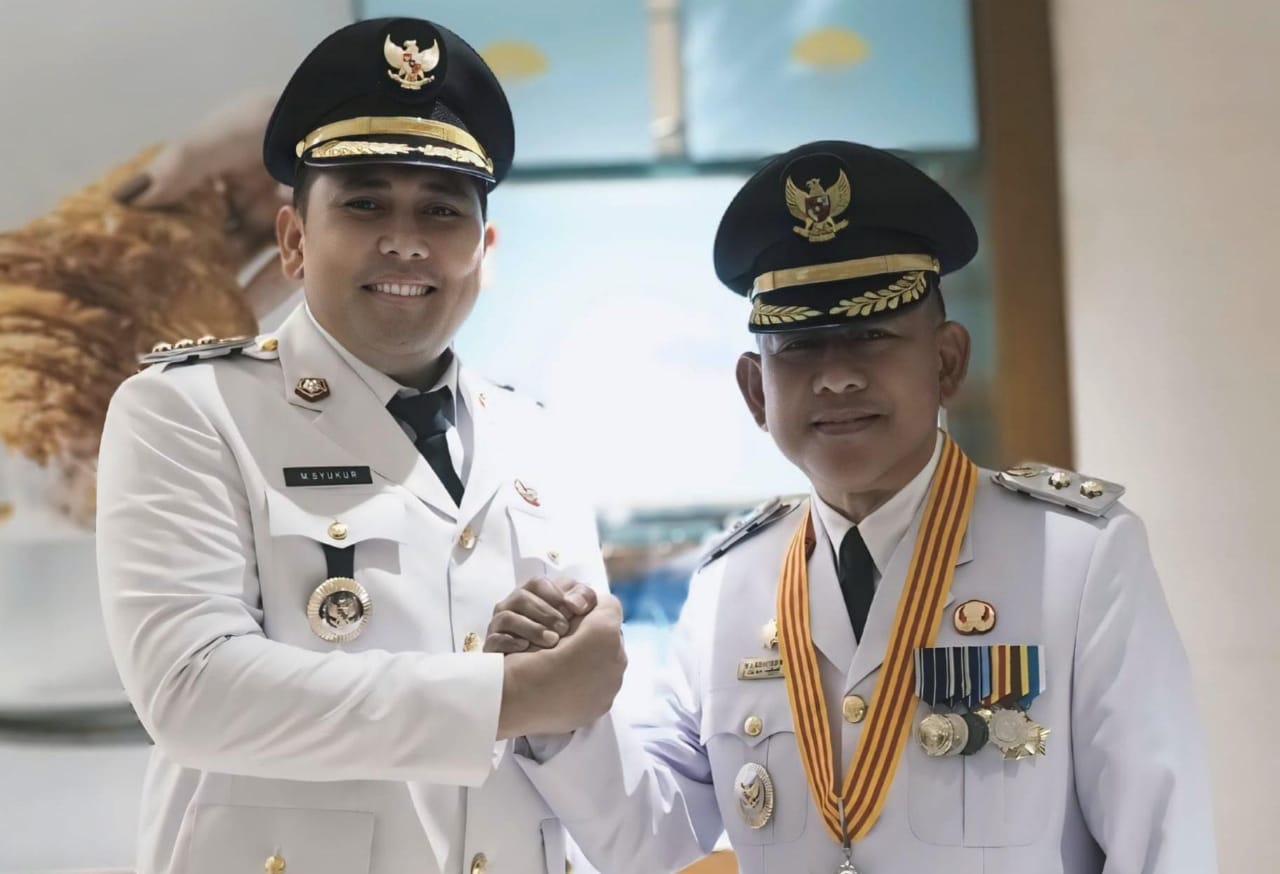 Resmi, Syukur Bupati dan Khafied Wakil Bupati Merangin Setelah Dilantik Presiden Prabowo Bersama 961 Kepala Daerah Lainnya