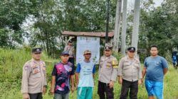 Himbauan Larangan PETI di Dusun Sungai Buluh,Polsek Muaro Bungo Polres Bungo Edukasi Himbauan STOP PETI