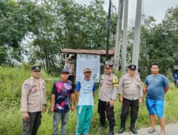 Himbauan Larangan PETI di Dusun Sungai Buluh,Polsek Muaro Bungo Polres Bungo Edukasi Himbauan STOP PETI