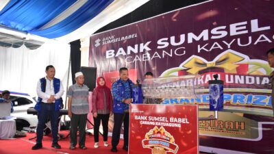 Simpanan Masyarakat di BSB Meningkat, Wabup OKI Optimis Ekonomi Bangkit