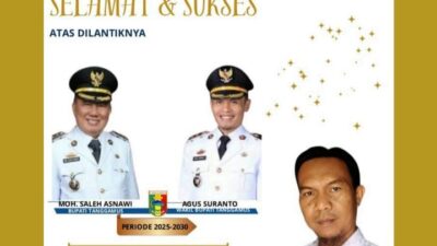 Mengukir Sejarah Baru, Bupati dan Wakil Bupati Tanggamus Dilantik oleh Presiden RI