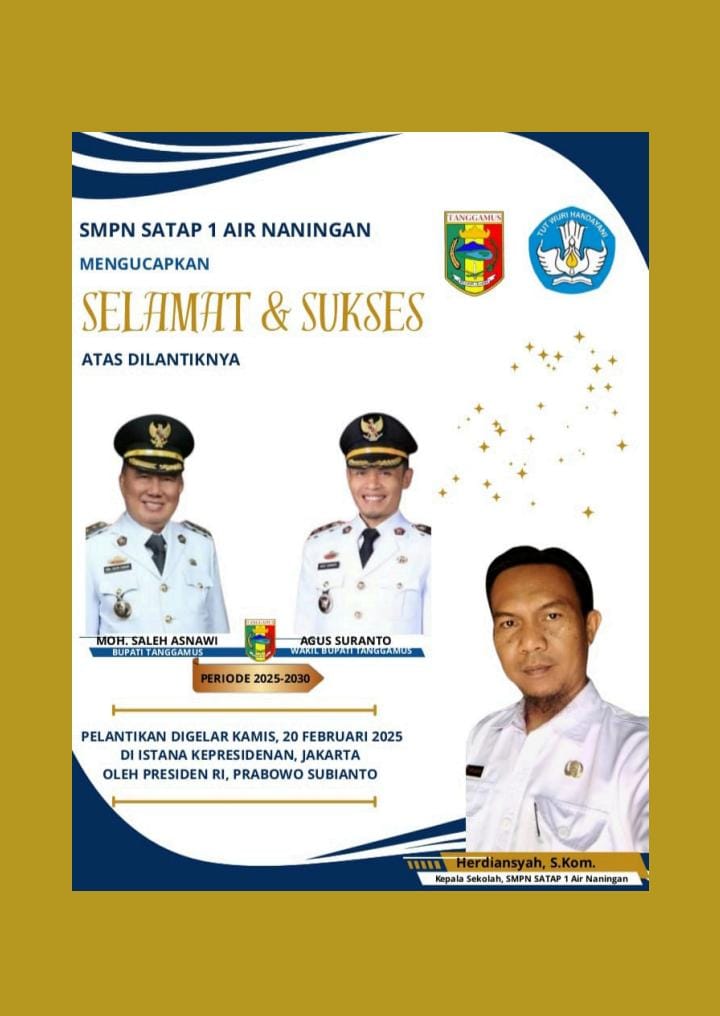 Mengukir Sejarah Baru, Bupati dan Wakil Bupati Tanggamus Dilantik oleh Presiden RI