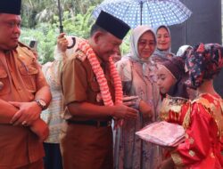 Wabup H A Khafid Hadiri Syukuran Perdana di Sungai Jering Atas Dilantiknya H M Syukur Sebagai Bupati dan H A Khafid Sebagai Wabup