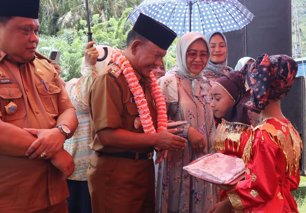 Wabup H A Khafid Hadiri Syukuran Perdana di Sungai Jering Atas Dilantiknya H M Syukur Sebagai Bupati dan H A Khafid Sebagai Wabup