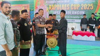 Kapolres Sarolangun AKBP Budi Prasetya, S.I.K., M.Si. Buka Secara Resmi Kejuaraan Pencak Silat KAPOLRES CUP 