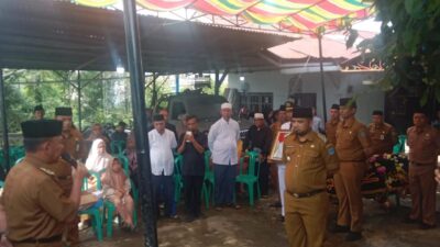 Merangin Berduka, Mantan Camat NTT Tutup Usia Wabup H A Khafid Moein Pimpin Upacara Pemakaman