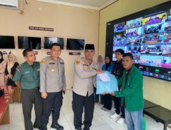 Polres Tebo Gelar Bakti Sosial Polri Presisi Bersama Mahasiswa Dan OKP Sambut Bulan Suci Ramadhan