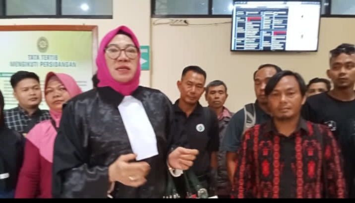 Tanggapan Rini Safarianingsih, S.H., M.H Sebagai PH dari Jenal Abidin, S.P akan tempuh upaya hukum, untuk membebaskan Terdakwa Dari Tuntutan Hukum