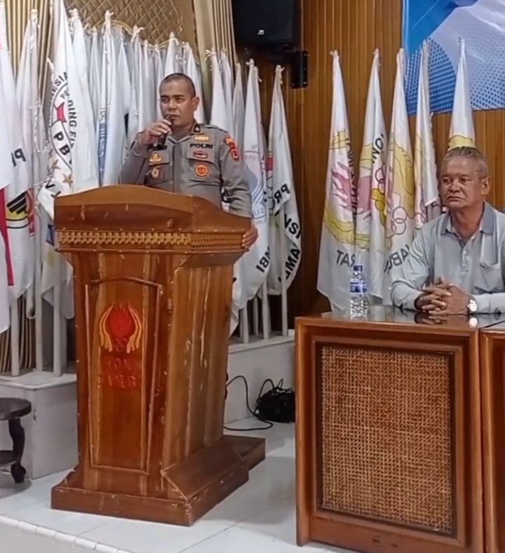 Kompol. Yul Brinners. SH., 58 atlet Indonesia Karate-Do (INKADO) Jambi mengikuti Kejuaraan Nasional (Kejurnas) di Jakarta