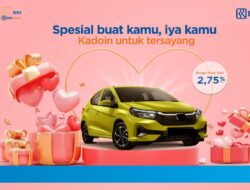 Wujudkan Mobil Baru di Hari Valentine Dengan Promo Menarik Dari BRI Finance