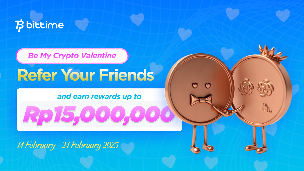 Bittime Gelar “Be My Crypto Valentine” Perayaan Kasih Sayang Versi Web3