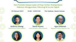 Acara Bisnis yang Bawa Berkah: Dari Produksi Sampai Jualan di Pasar Global: Strategi Bisnis Makanan Menggunakan Teknologi & Inovasi Digital