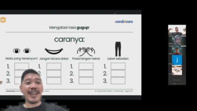 MAXY Academy Sukses Gelar Webinar Public Speaking Gratis Bersama CEO & Co-Founder Carabicara Danar Indra