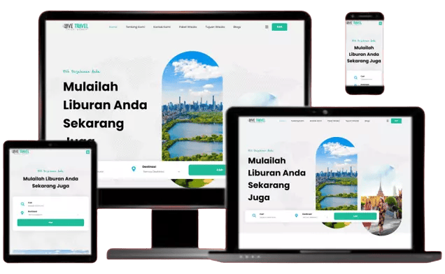 Cara Membuat Desain Menarik Untuk Website Travel dan Wisata