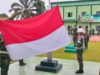 Upacara Bendera Mingguan di Makodim 0420/Sarko Tetap Hikmat Meski Hujan dan Puasa*