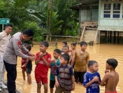 Musim Penghujan ,Kapolres Sarolangun Himbau Masyarakat Tingkatkan Kewaspadaan Musibah Banjir dan Tanah Longsor 