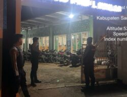 Polsek Sarolangun Terjunkan Personil Untuk Pengamanan Tarawih Ramdhan 1446H-2025M