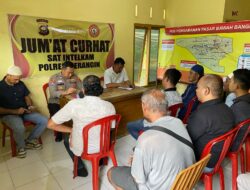 Tampung Keluhan Masyarakat, Polres Merangin Melaksanakan Program Jum’at Curhat