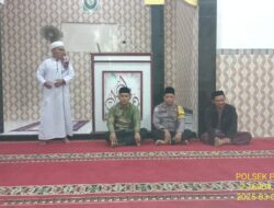 Polres Merangin Berikan Himbauan Kamtibmas Saat Laksanakan Tarawih Keliling 