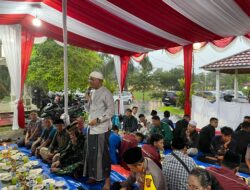 Kapolres Sarolangun Ajak OKP, Mahasiswa dan Komunitas Motor buka Puasa di Rumah Dinasnya