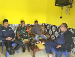 Laksanakan Komsos Bersama Warga Desa Suko Rejo, Pererat Hubungan TNI dan Masyarakat