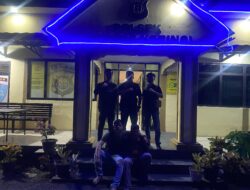 Pria Inisial MS 46 tahun di Amankan Personil Polsek Gunung Kerinci