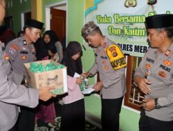 Polres Merangin Berbagi Kebahagiaan Bersama Anak Yatim “Yayasan Kasih Umi”