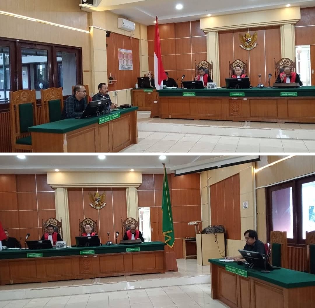 Akhirnya KPK Hadir Dalam Sidang Ke 3 Gugatan PMH Ketok Palu Di  PN Jambi