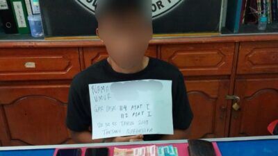 Satresnarkoba Polres Tebo  Tangkap Pengedar  Sabu Di Kec Tengah Ilir