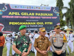 Dandim 0420/Sarko Diwakili Danramil 420-09/Bangko Ikuti Apel Gelar Pasukan Ops Ketupat 2025 di Polres Merangin*