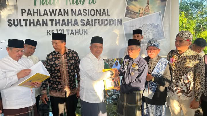 Wakil Bupati Tebo Nazar Efendi SE. MSI Menghadiri  Haul Kubro Ke -121 Sulthan Thaha Saifuddin Di Kab. Tebo