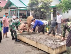 Sertu Kuswanto Perkuat Semangat Gotong Royong di Tabir Lintas
