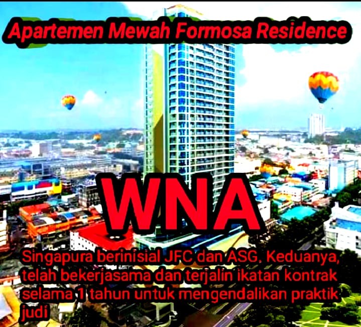 Lapor Bapak Kapolresta Barelang: WNA Diduga Kelola Praktik Judi di Apartemen Formosa, Polsek Lubuk Baja Terkesan Bungkam