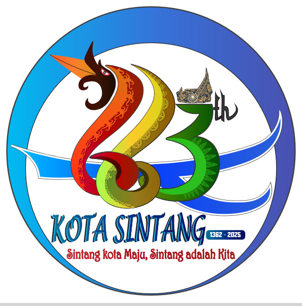 Ini Logo Peringatan Hari Jadi Kota Sintang Ke 663 Tahun 2025 dan Maknanya