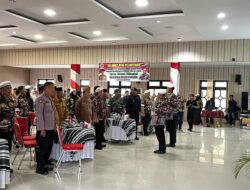 Dandim 0420/Sarko, Letkol Inf Suyono, S.Sos, Diwakili Kasdim 0420/Sarko Mayor Inf Usman, S.Ag., MPd.I,Hadiri Pelantikan Pengurus PC 0504 KB FKPPI Kabupaten Merangin