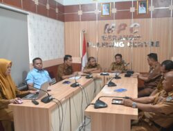 H.M. Syukur Pimpin Raker Pembinaan dan Asistensi KKS· Wujudkan Merangin Sebagai Kabupaten Bersih dan Sehat