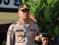 Pimpin Apel Perdana, Kapolres Tanggamus Sampaikan Sejumlah Pesan Tegas Ke Personel