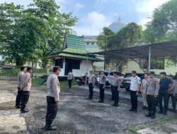 Polres Sarolangun Terjunkan 52 Personil Guna Amankan Aksi Masa.