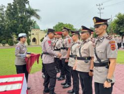 Empat Pejabat Dilingkungan Polres Sarolangun Berganti, Sertijab dipimpin Langsung AKBP Budi Prasetya, S.I.K., M. Si